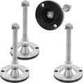 Heavy Duty 5000 lb Capacity Stainless Steel Adjustable Leveling Feet by TERMATH