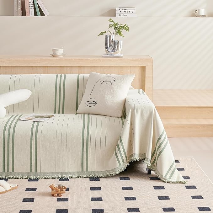 DREAMINGO Armchair Cover Washable Chenille Sofa Protector - Image 7