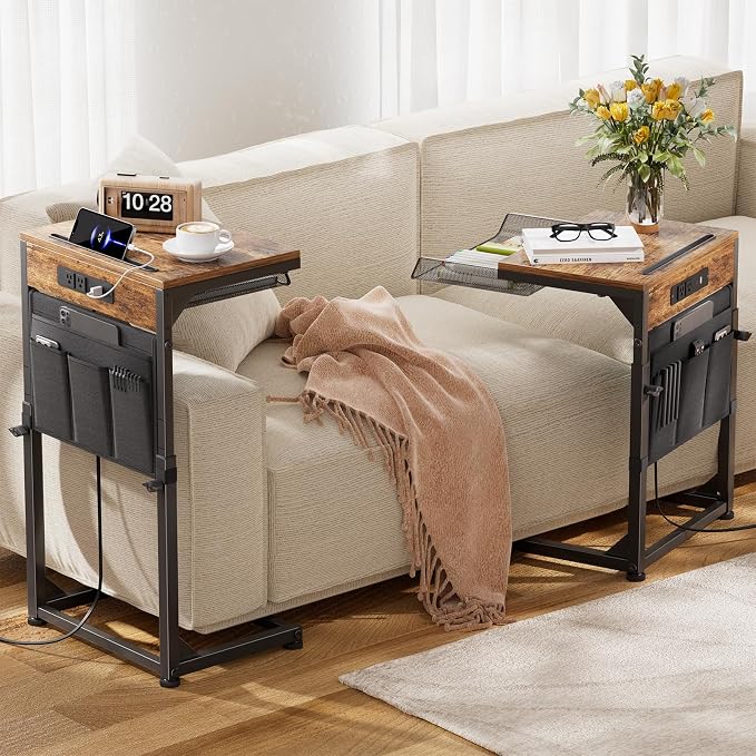 Simple Trending Side Table, C Shaped End Table - Image 7