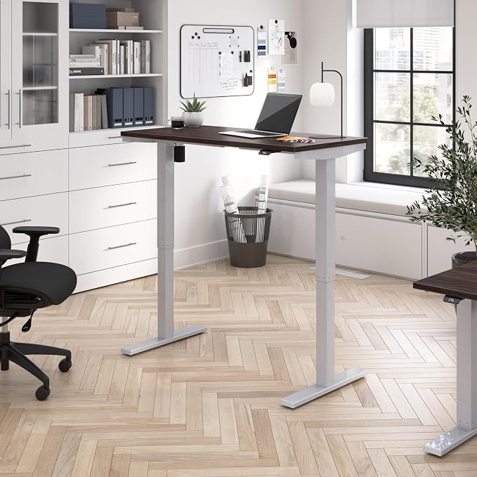 Bush Business Furniture 48-inch Electric Height Adjustable Standing Desk - Image 2