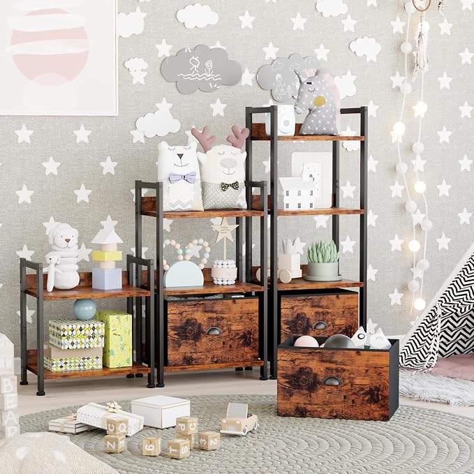 Furologee 3 Tier Bookshelf - Image 5