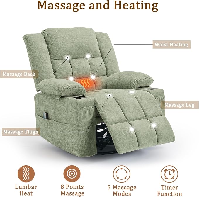 Korser Adult 360° Rotating Recliner - Image 4