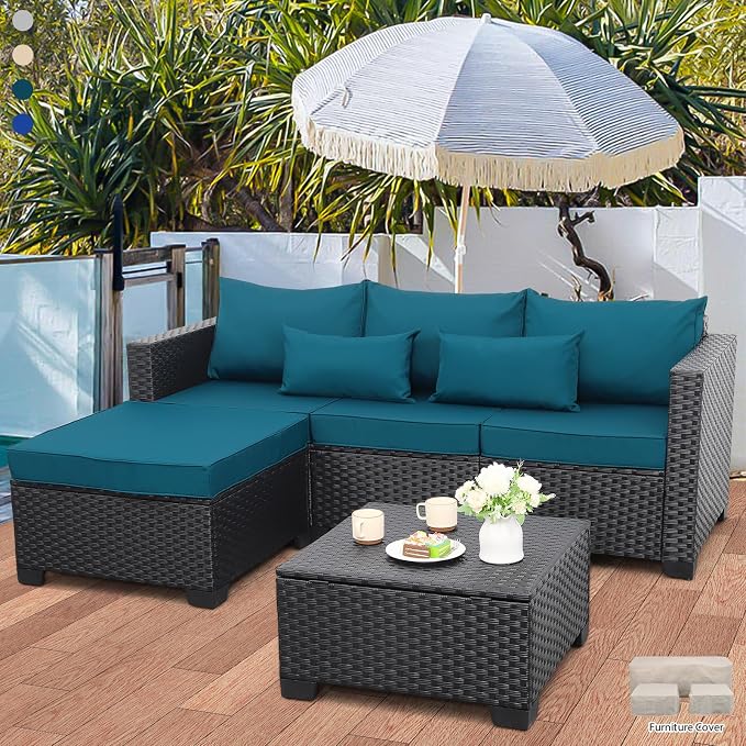 Rattaner Wicker Patio Furniture Set by Rattaner