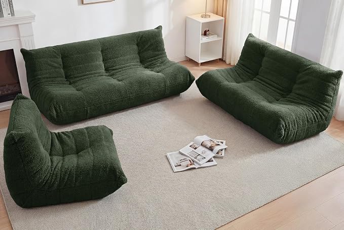 Bean Bag 3-Seater Chair Big Sofa Beanbag Chair - Image 8