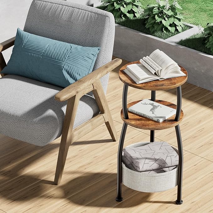 Round Side Table for Small Spaces - Image 6