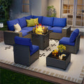 9 Piece Outdoor Patio Furniture Set by Olimix