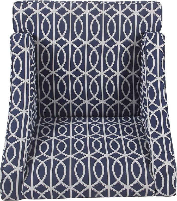 Homepop Home Decor Upholstered Classic Swoop Arm Accent Chair Accent Chairs - Image 7