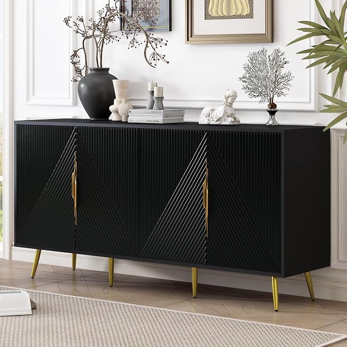 Stylish Swith Wave Geometric Design, Conical Legs, Adjustable, Suitable - Image 3