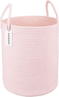 XUANGUO Cotton Rope Laundry Basket Hamper by XUANGUO