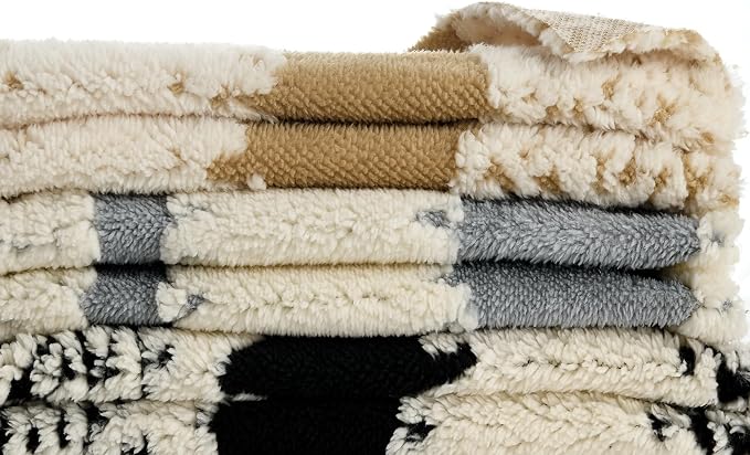 Custom Window Seat Cushion Winter Fluffy Plush Thicken Fleece Bay Windowsill - Image 3