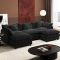Ihanherry U-Shaped Modern Sofa 111.4" Modular Sectional Cloud Couch by iHanHerry