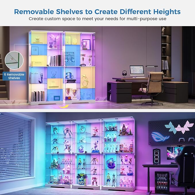 HNEBC Display Cabinet with Glass Doors - Image 6