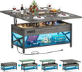 Aheaplus Coffee Table Lift Top Multi-Function Coffee Table Converts to Dining by Aheaplus
