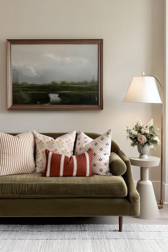 Crumbs Home Modern Farmhouse California Casual Indoor Outdoor Lumbar Pillow - Image 3