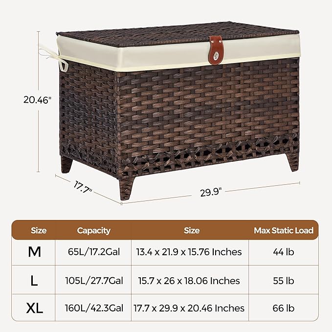 Honjourai Wicker Storage Basket - Image 7