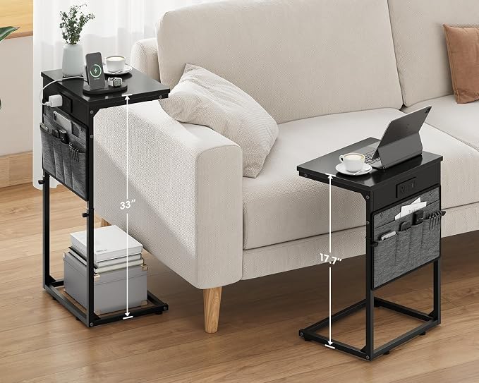 Vagusicc C Shaped End Table - Image 2