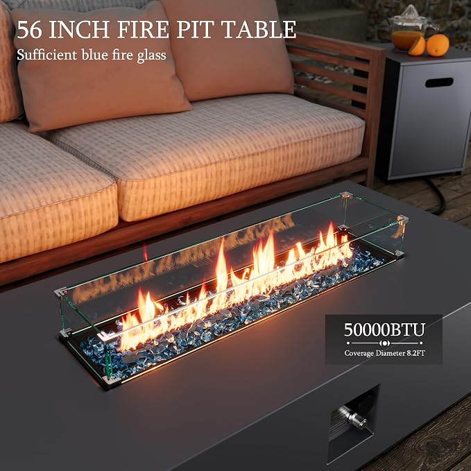 UPHA 7 Pieces Patio Furniture Set - Image 4