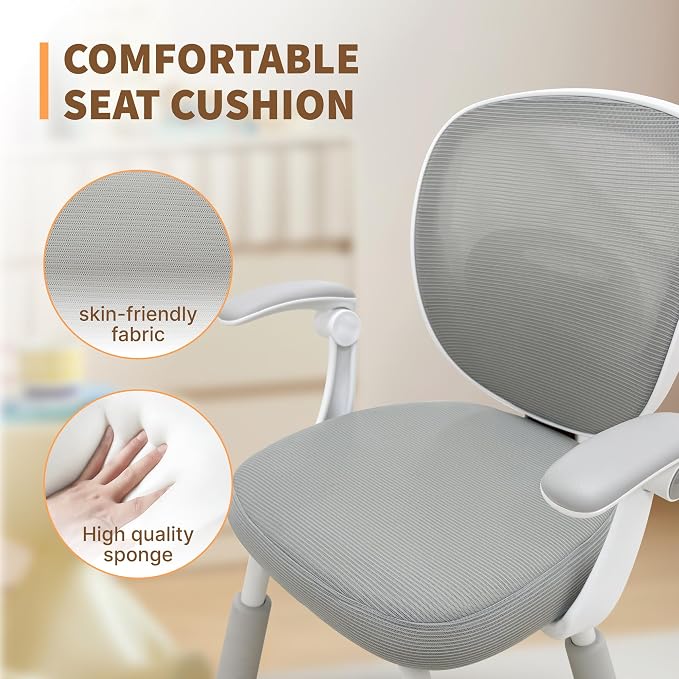 ERIYA Kids Desk Chair, Kids Study Chair, Height-Adjustable - Image 10
