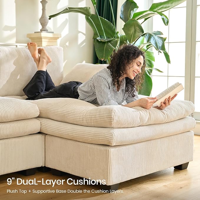 Belffin Large Modular Sectional Sofa - Image 4