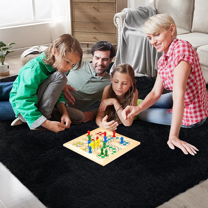 Shag Area Rugs for Bedroom Living Room, 4X6 Ultra Soft Fluffy Area Rugs for Dorm - Image 7