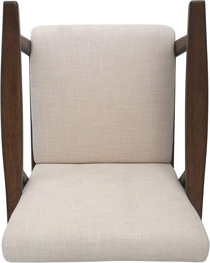 Christopher Knight Home Aurora Mid-Century Modern Accent Chair, Rubberwood - Image 9