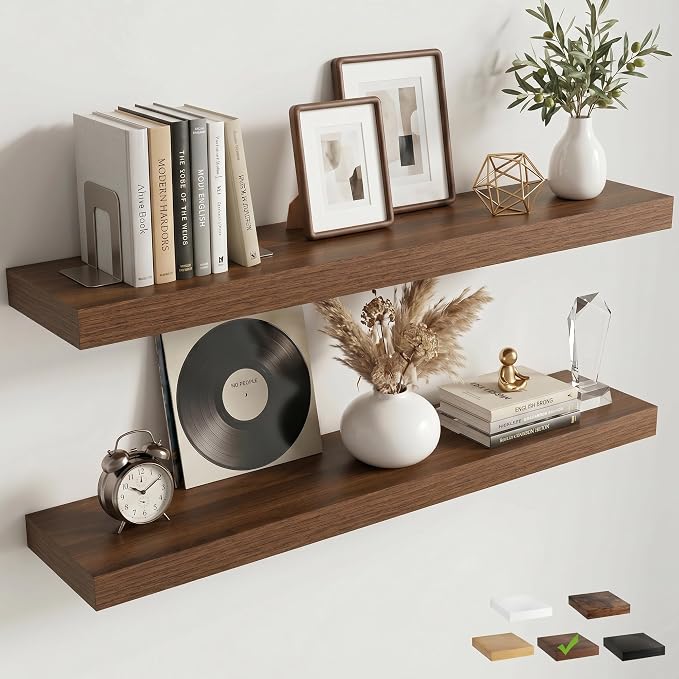 FLYJOE Floating Shelves for Wall, 40 Inch Floating Shelves Set of 2, Kitchen by FLYJOE