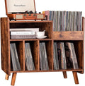 Record Player Stand, Large Record Player Table Cabinet by UODERS