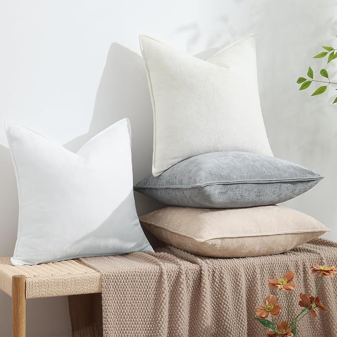 decorUhome Summer Couch Throw Pillow Covers 12x20 Set of 2, Decorative Soft - Image 5