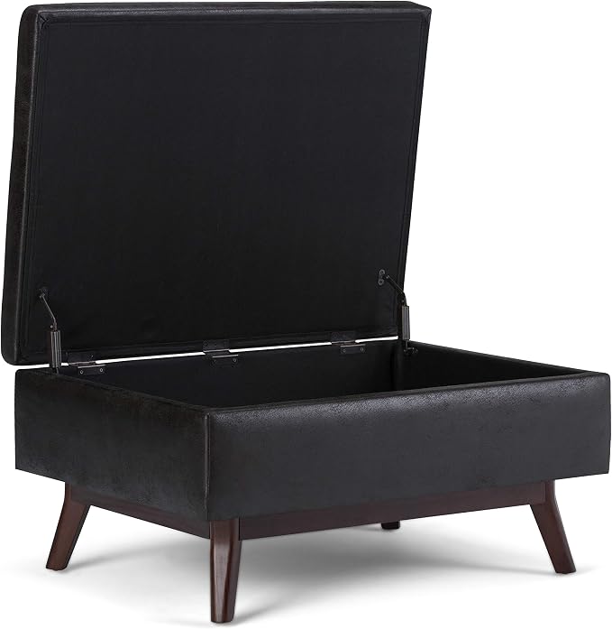 SIMPLIHOME Owen Coffee Table Storage Ottoman - Image 4