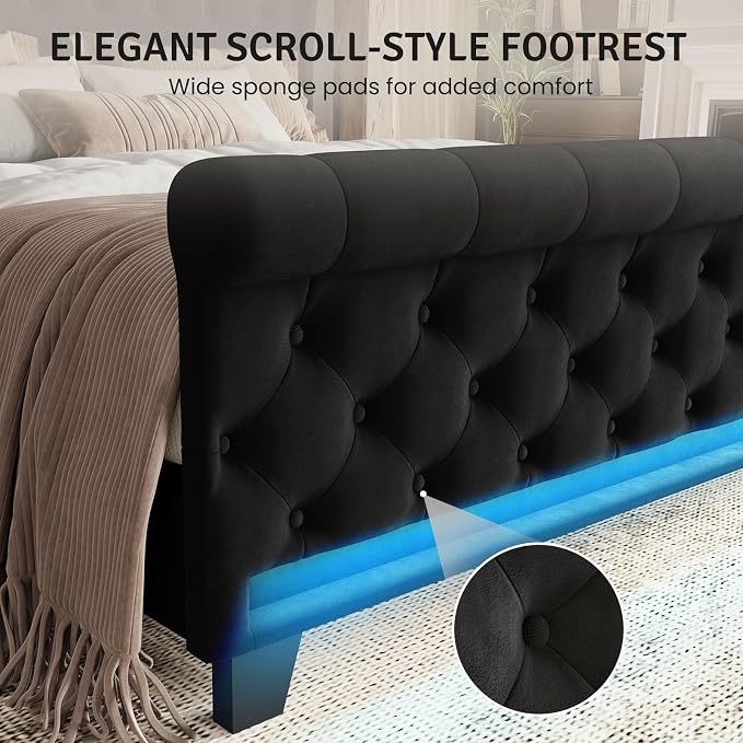 Belffin Queen Size Bed Frame - Image 6
