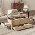 Bonzy Home Lift Top Coffee Table, Wooden Center Table by BonzyHome