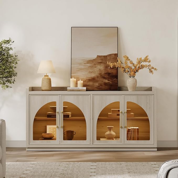 SICOTAS Sideboard Buffet Cabinet - Image 4