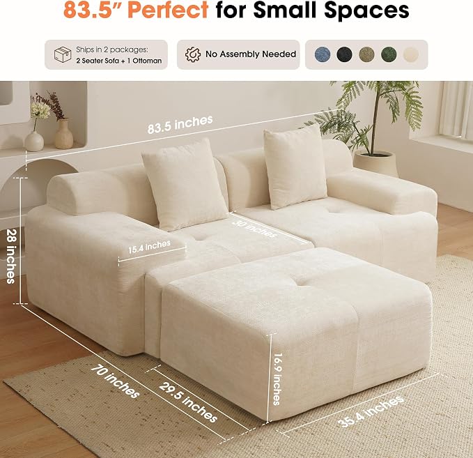 35.4" Foam Filled, No Assembly Required, Suitable - Image 2