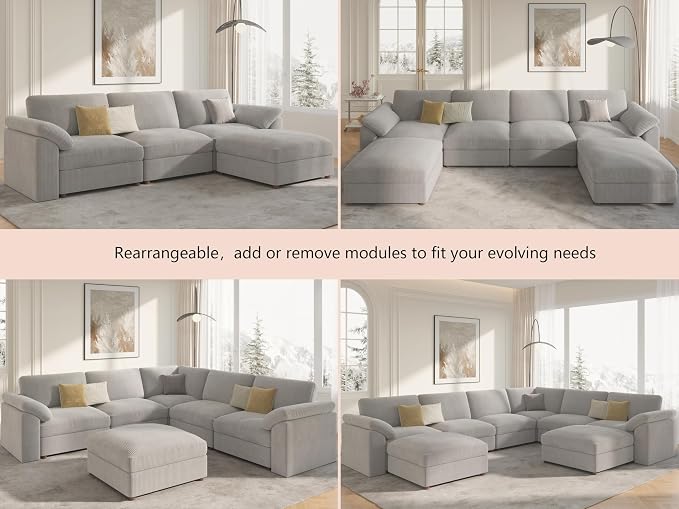 EASE MOOSE Oversized Modular Sectional Sofa - Image 5