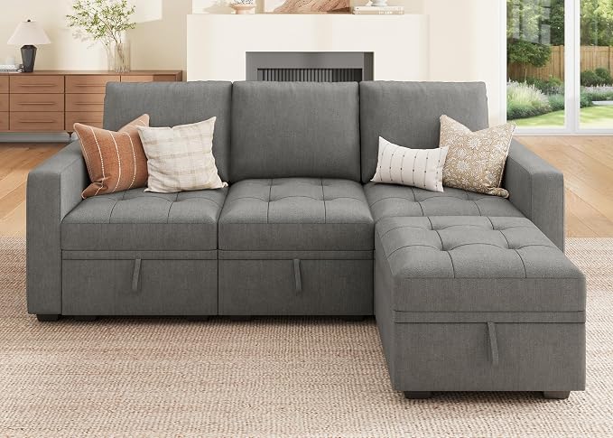 HONBAY Modular Sectional Couch L Shaped Sofa - Image 3