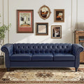 LEVNARY Chesterfield Sofa, 3 Seater Tufted Couch by LEVNARY