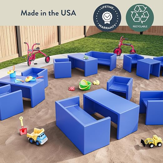 Children's Factory Cube Chair, Flexible Seating Classroom Furniture - Image 2