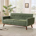 Kingfun 77.2" W Loveseat Sofa, Mid Century Modern Decor Love Seat Couches by KINGFUN-Anexcitingoption