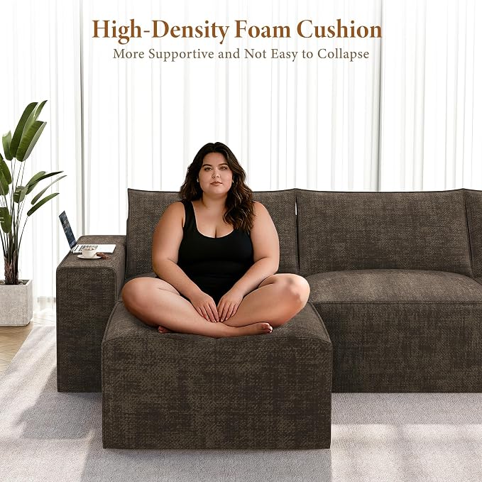 Vesgantti 143.7" Boneless Couch - Image 3