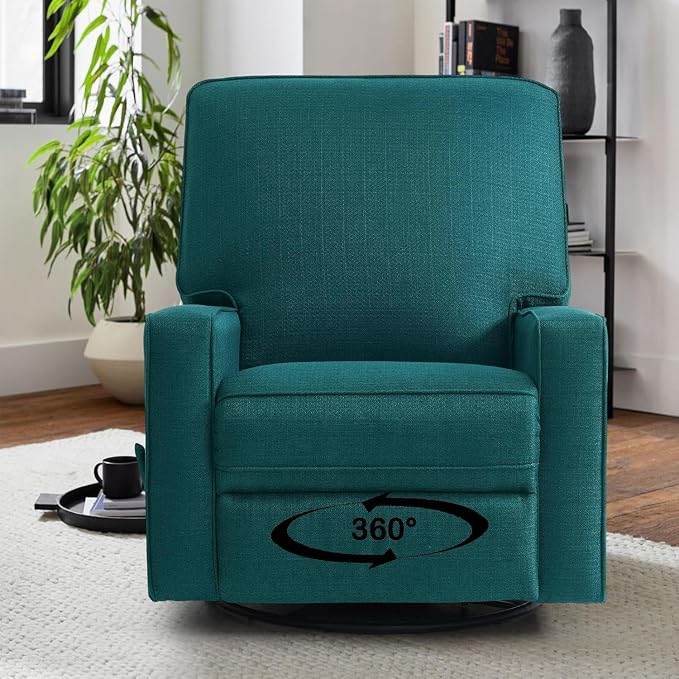 Harkawon Swivel Rocker Recliner Chair, Glider Rocker Recliner, Rocking Chair - Image 5