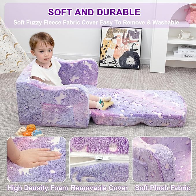 Airpanda Comfy Toddler Couch and Chair - Image 6
