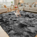 Rugs for Living Room 5x8, Alfombras para Salas Shag Large Plush Soft Area Rug by Junhejiamei