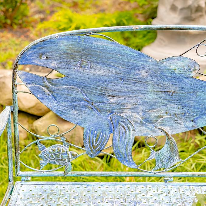 Lesera Ltd. Coastal Blue Metal Furniture Collection - Image 4