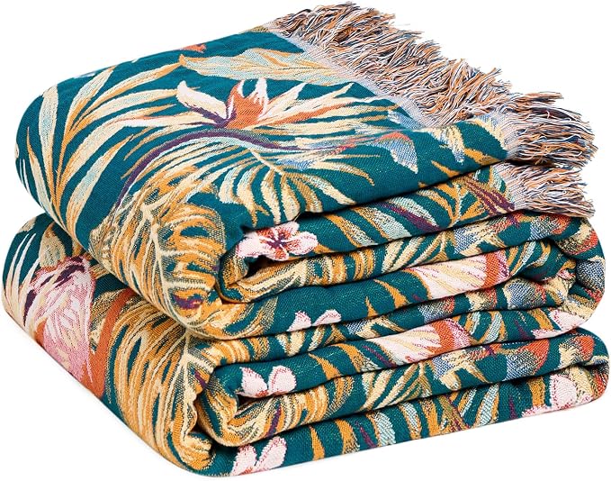 LUTBM Boho Throw Blanket for Couch Sofa Chair Cotton Summer Blankets for by LUTBMFindYourFreeSpiritatHome