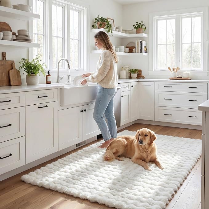nuLOOM 3'9" x 6' Cozy Plush SuperiorWash Area Rug, Machine Washable, Soft - Image 9