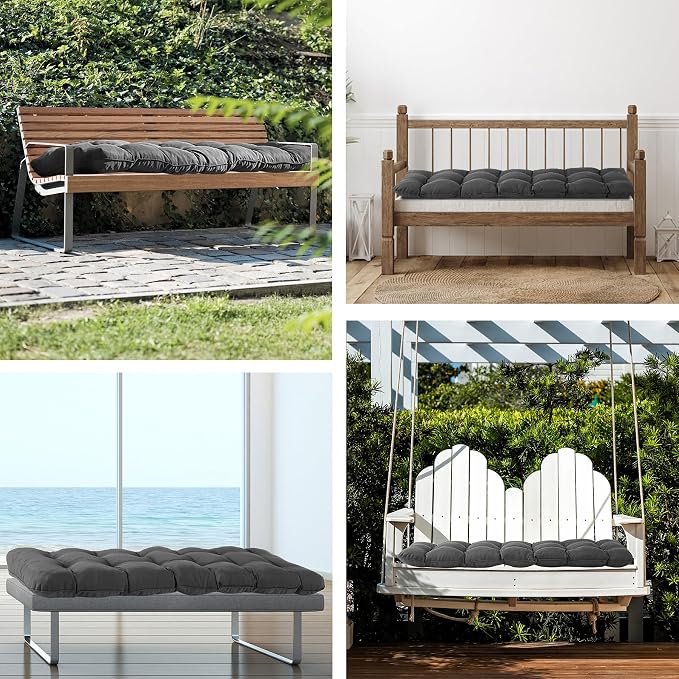IPYNBAP Outdoor Bench Cushion, Waterproof Bench Cushion - Image 7
