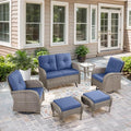 Belord 6 Pieces Wicker Patio Conversation Sets by Belord
