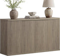 SICOTAS Buffet Cabinet with Storage Accent Sideboard Modern Credenza with Doors by SICOTAS