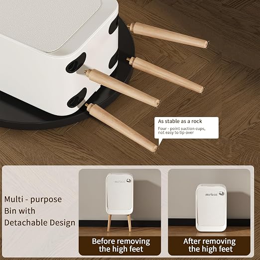 MRBIN Motion Sensor Bathroom Trash Can - Image 6