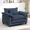 Modern Oversized Accent Chair, Chenille Cloud Sofa Chair by choairy